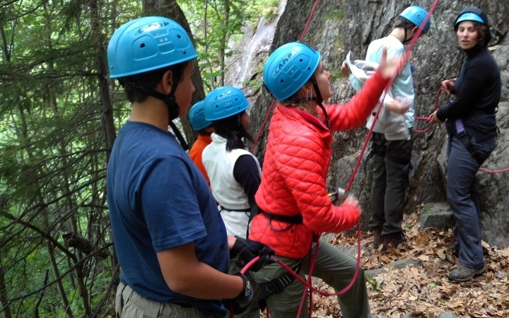 gap year rock climbing outdoor leadership semester